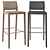 Elegant Oak Stool: Valeria BQ7514 3D model small image 1