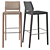 Elegant Oak Stool: Valeria BQ7514 3D model small image 2