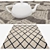 Versatile Rug Set: 6 Options for Close-Ups and Distanced Shots 3D model small image 3