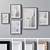 Modern Wall Art Set 1616 3D model small image 1