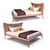 Imodern Venezia Bed: Stylish & Spacious 3D model small image 1