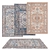 Versatile 3D Rug Set 3D model small image 1