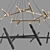 Petite Pentagon Chandelier 3D model small image 3