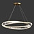 Modern Crystal Pendant Light 3D model small image 1