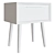 Bruni Bedside Table - Elegant and Functional Cabinet 3D model small image 3