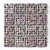 Stone Panel Cube: Decor with Holes 3D model small image 1