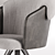 Duke Armchair: Cozy & Stylish 3D model small image 3