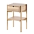 Scandinavian Simplistic Charm - DALBY Bedside Table by JYSK 3D model small image 9