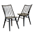 Elegant Paton Dining Chair 3D model small image 1
