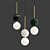 Contemporary Dalt Pendant Lamp 3D model small image 3