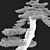 Exquisite Bonsai Tree: 1.2m Tall 3D model small image 4