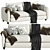 Lounge Deep Sofa: Versatile and Stylish 3D model small image 1