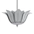  Vintage Iron Leaf Pendant 3D model small image 2