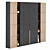 SpaceMaster Wardrobe 370x300x40cm 3D model small image 2