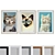 Cat-Eyed Collage Picture Frame Set 3D model small image 1
