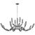 Elegant Vintage Chandelier, 12-Light 3D model small image 3