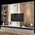 73" TV Wall Mount Set 3D model small image 3