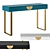 Sleek Glinda Console Table 3D model small image 6