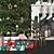 Festive Christmas Tree & Fireplace Décor 3D model small image 2