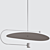Affordable Hanging Lamp | 90cm Diameter 3D model small image 3