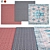 Square Rugs | Elegant and Versatile 3D model small image 1