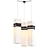 Elegant Italian Suspension Chandelier 3D model small image 1