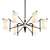 Vintage Stilnovo Chandelier, 1950 3D model small image 1