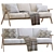 Hofstetter Sofa: Modern Comfort with Sleek Design 3D model small image 5