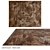 Luxury Illusion Silk Blend Carpet 3D model small image 1