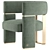 Fendi Casa Margaret: Elegant Armchair for Luxurious Comfort 3D model small image 1