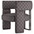 Fendi Casa Margaret: Elegant Armchair for Luxurious Comfort 3D model small image 7