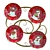 Festive Plate Set with Holder 3D model small image 10