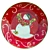 Festive Plate Set with Holder 3D model small image 12