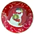 Festive Plate Set with Holder 3D model small image 13