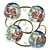 Festive Plate Set with Holder 3D model small image 2