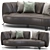 Modern Desede DS-164/29 Sofa 3D model small image 2