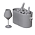 Elegant Istanbul Wine Bucket 3D model small image 2