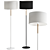 Elegant Haag Floor Lamp 3D model small image 1