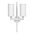 K&W Liaison Double Arm Sconce 3D model small image 4