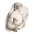 Exquisite Antinous Marble Relief 3D model small image 2