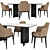 Elegance Redefined: Lema's Lucylle Chair & Gulliwing Table 3D model small image 1