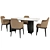 Elegance Redefined: Lema's Lucylle Chair & Gulliwing Table 3D model small image 2