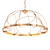 Elegant Gold Arbor Chandelier 3D model small image 1