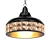 Geometric Woodblocks Pendant Light 3D model small image 1