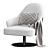 Elegant Reflex Ludwig Armchair 3D model small image 4