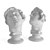 Majestic Alexander Marble Head 3D model small image 6