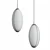 Sleek Designer Pendant Lamp 3D model small image 2