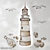 Coastal Glow: Lighthouse & Sea Set 3D model small image 1