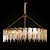 Elegant Ice Chandelier: SPRING Ø120 3D model small image 1