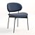 Luz Upholstered Chair 3D model small image 3